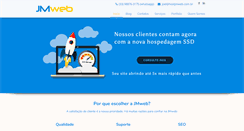 Desktop Screenshot of hostjmweb.com.br
